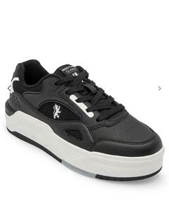 women’s Black Red Tape Sneakers Unisex