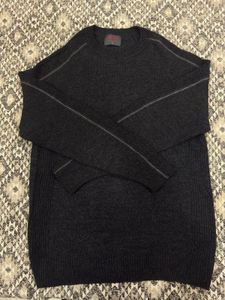 Stylish Gray Pullover Sweater