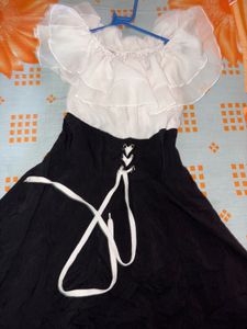 Black Lace-Up one piece