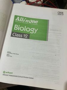 Allinone Biology Class 12 for CBSE