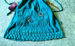 💙🌊TEAL SPAGHETTI STRAPS DRESS