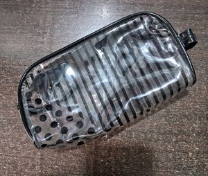 Set of 2 Clear Cosmetic Bags