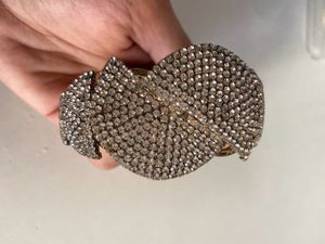 Sparkly Rhinestone Cuff Bracelet