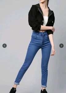 Sassafras Black Zip-Up bomber jacket