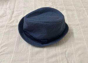 Jack &amp; Jones Blue Fedora Hat