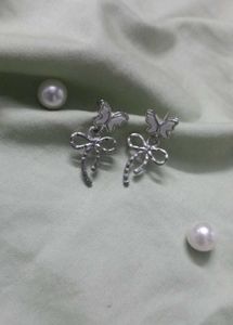 beautiful butterfly earring