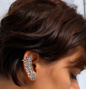Boho Silver Ear Climber