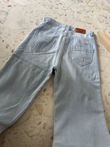 Light Wash Wide Leg Jeans