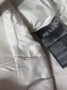 Prada White Bomber Jacket