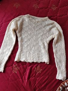 Crochet Knit Sweater