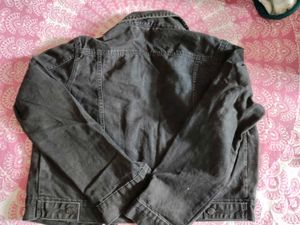 Classic Black Denim Jacket