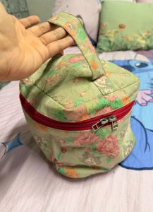 Floral Cosmetic Bag