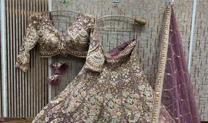 Embroidered Lehenga Choli Set