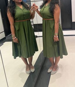 bottle green flare maxi dress