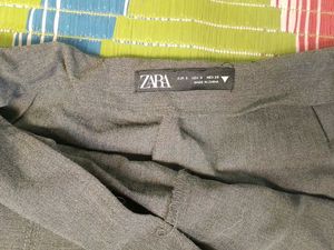 Pleated Grey Skirt