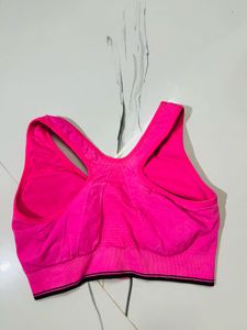 Comfortable Front Zip Sports Bra