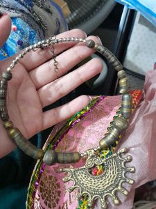 Unique Ethnic Pendant Necklace
