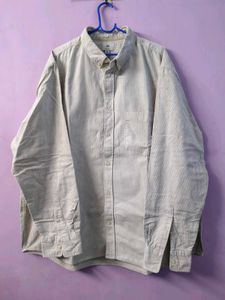 Men's H&M Beige carduroy Shirt(baggy)