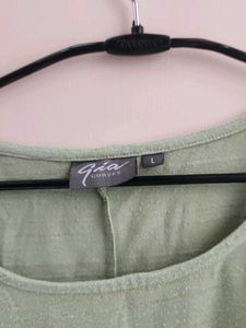 Westside Comfortable Women's Mint Green T-Shirt