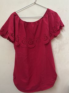 Charming Off-Shoulder Ruffle Top