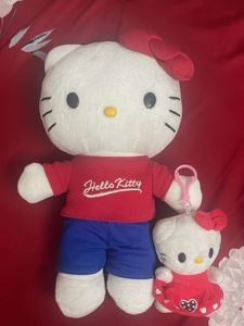 Hello kitty plush and charm set