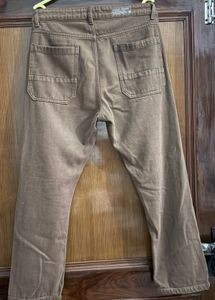 Brown Classic Fit Jeans