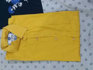 Icon Fashion Club Men's Mustard Shirt