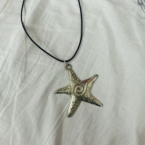 COMBO Starfish Pendant Necklace + belt