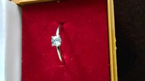 Elegant Solitaire Ring
