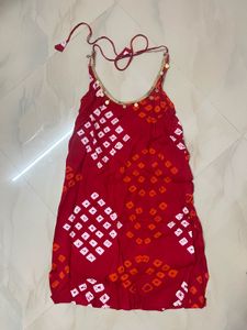 Stylish Bandhani Print Kurta