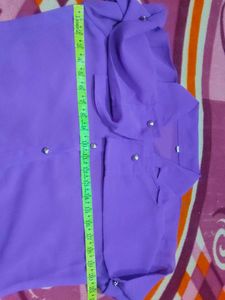 Purple shirt | used once only | like new
