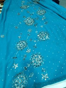 Beautiful Georgette Havey Saree