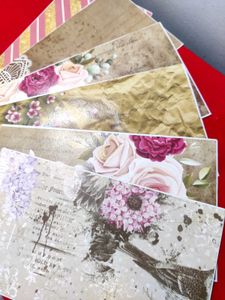 Magnetic Handmade Paper Envelope ✉️ Pack Of 6🆕