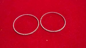 pure silver Bangles