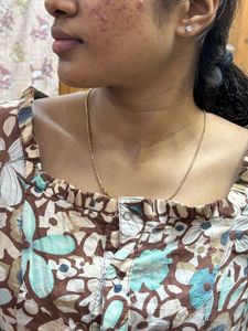 Floral Print Square Neck Top