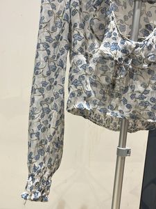 Floral Ruffle Blouse