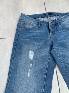low rise bootcut jeans
