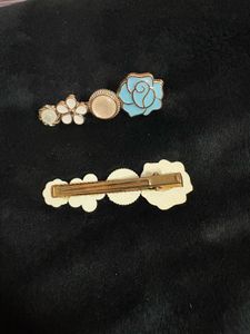 Cute Flower & Rose Hair Clip Set