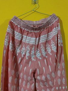 Stylish Pink Printed Kurta for Women