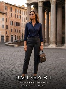 Bvlgari Black Cat-Eye Sunglasses