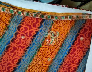 Saree with blouse - like new 💗