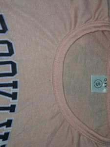Pink Brooklyn New York Crop Top