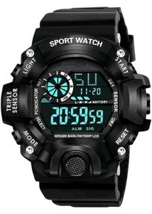 Sporty Digital Wristwatch