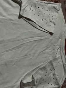 White Casual T-Shirt