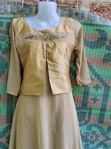 🎉🎉🎉 Clearance Sale Elegant Beige Dress