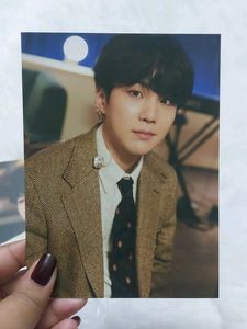 BTS Suga Fact Official PostCards (set)