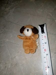 Adorable Plush Dog Finger Puppet
