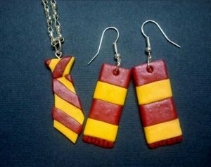Harrypotter Earrings Necklace Set