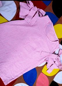 Gingham🎀Korean Top