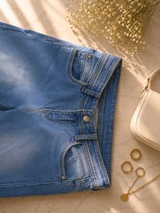 Blue Flared Jeans